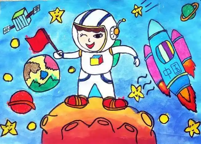 者:徐岚祺) 我的梦想 就是飞的更好 (画者:秦梁溪) 好诗情画意的画面