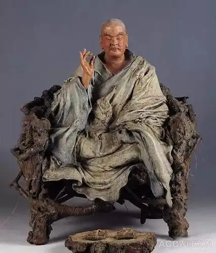 铜彩塑 净慧老和尚像金铜彩塑 净慧老和尚像彩塑 倓虚法师像金铜彩塑