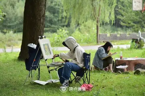 顶点画室写生-美景三千,不如只取一处览