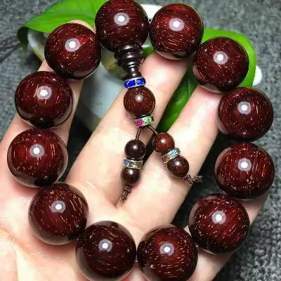 特价大叶紫檀木料 佛珠_大叶紫檀高密度爆满金星手串佛珠 爆满金星