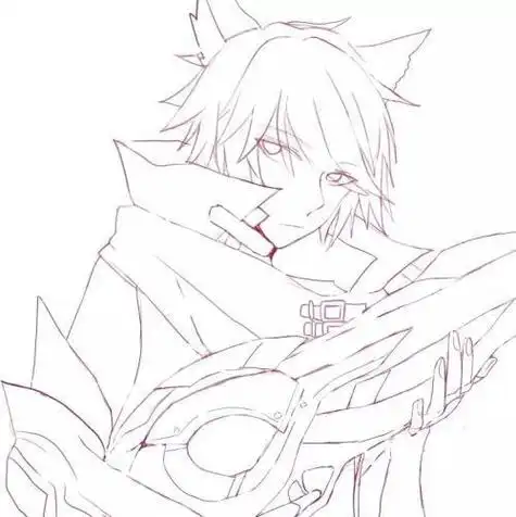 王者荣耀百里守约特工魅影简笔画