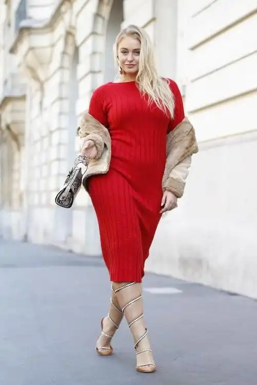 大码女人实力不俗,别看她们胖,但是人家有曲线