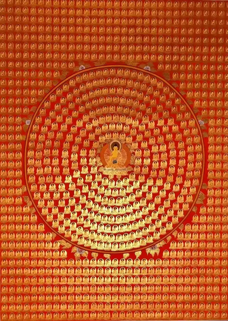 6:新春福利!《万佛朝宗》万佛图!作品:135-8 - 抖音