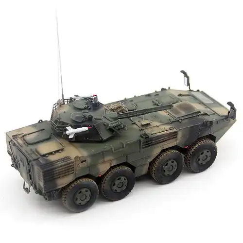 zbl08式轮式步战车 08式装甲车 大八轮完成品模型 ln15 3301南部