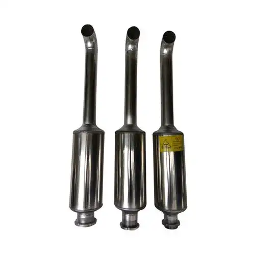 单缸柴油机加长不锈钢消声器常柴l28s195s11151125消音烟囱柴油机