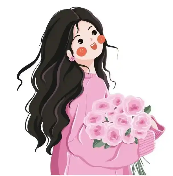 最近超火的手捧鲜花春天头像,太可爱太治愈了  #手捧花 #春 - 抖音