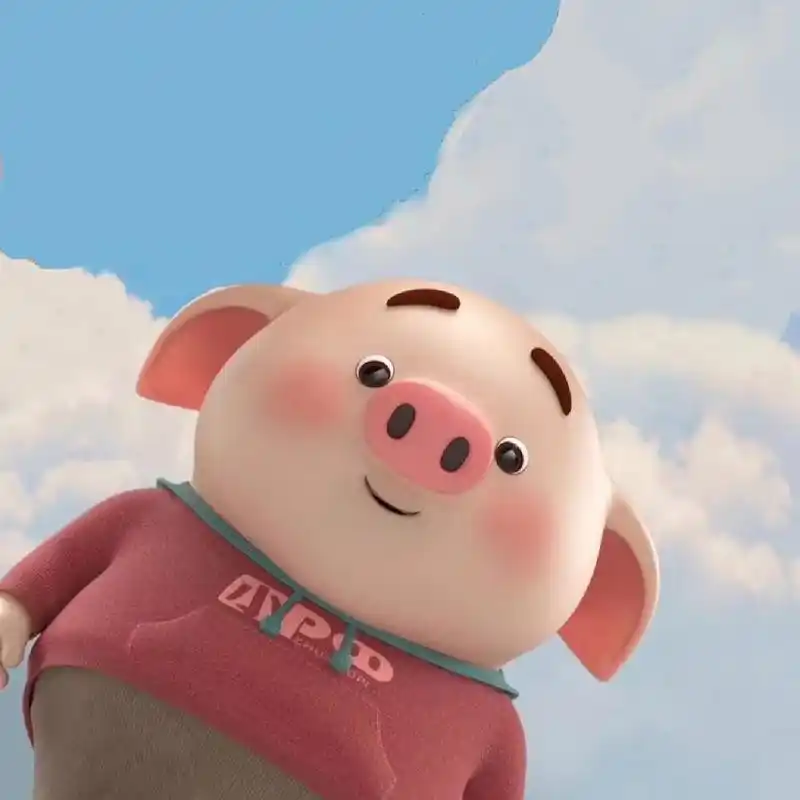 猪小屁情侣头像! 甜甜的爱情终于轮到俺老猪了