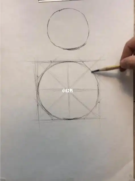 素描圆怎么画圆怎么画素描步骤