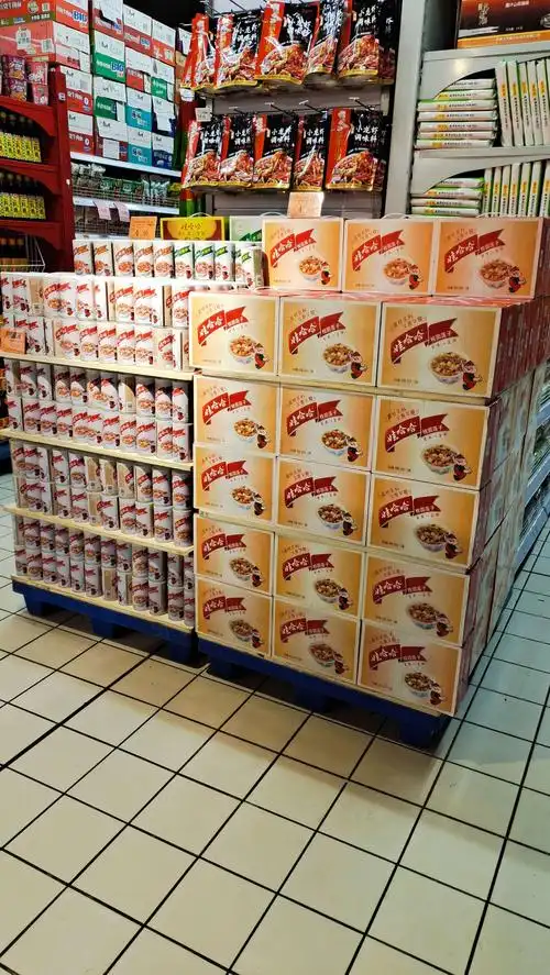 爆款八宝粥陈列