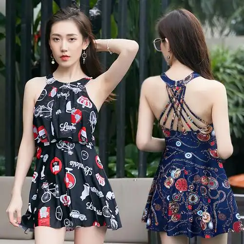 俊飞新款连体泳衣