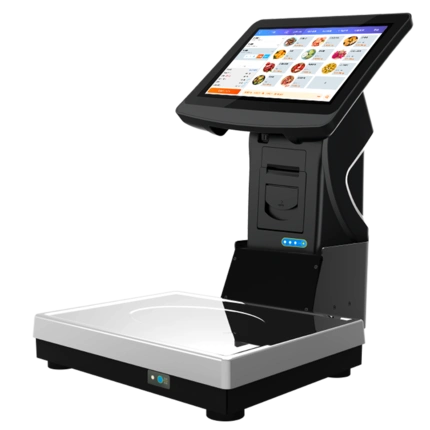 收银一体机生鲜水果店超市便利店零食熟食店麻辣烫pc电子秤触摸屏商用