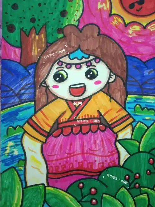 少数民族十二色西瓜太郎