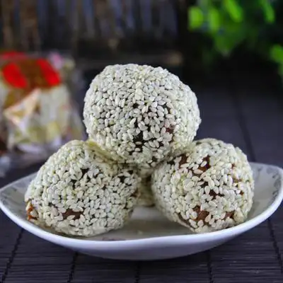 1500g包邮山西运城特产德祥隆煮饼原味散装独立包装