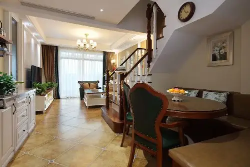 130平美式叠加,让生活多些艺术感-土巴兔装修效果图