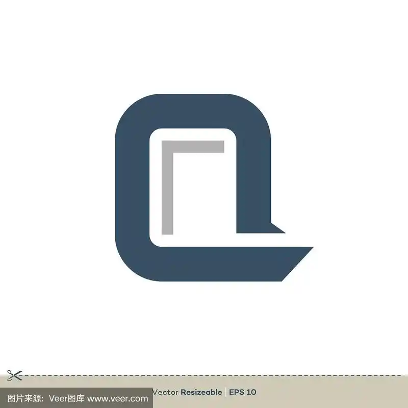 q字母标志模板插图设计.向量eps 10.
