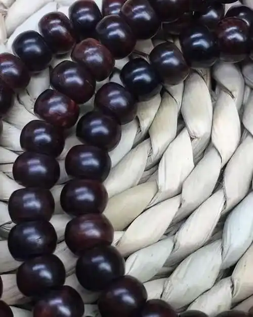 海黄68紫油梨虎皮纹108手串底色花纹皆上品纯正野森林料高
