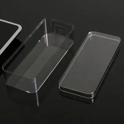 透明ps硬塑料盒定制 零食曲奇饼干盒 长方形年货食品包装盒ps定做