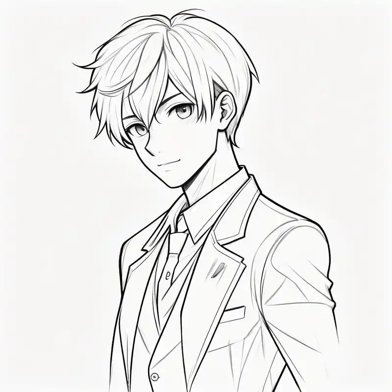 98男士西装头像精选90