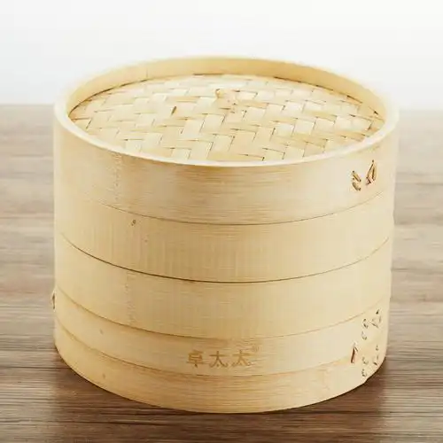 卓太太竹制加高圈加深垫高竹蒸笼蒸笼竹制口碑好店