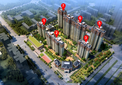 安阳北关区建业城二期规划图1- 吉屋网