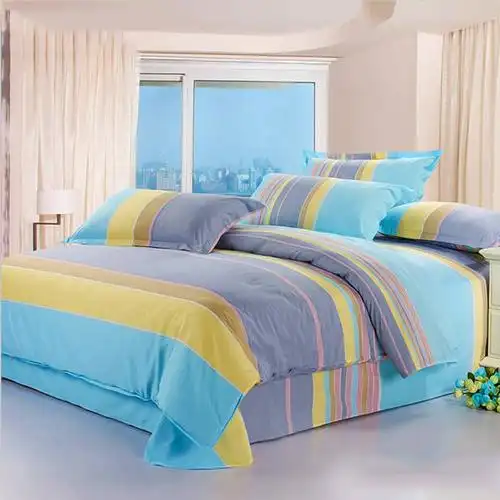 全棉四件套斜纹纯棉床被套床上加厚用品