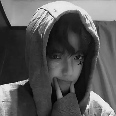 黑白头像深情男生霸气冷酷图片