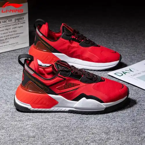 李宁冬季2021新款男鞋休闲运动鞋男士