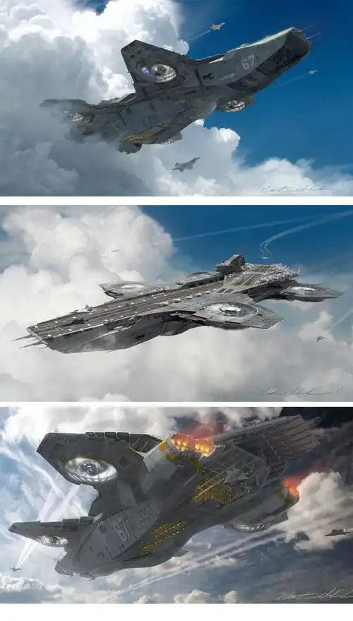 那么多震撼人心的高端未来飞行器难道你就不心动