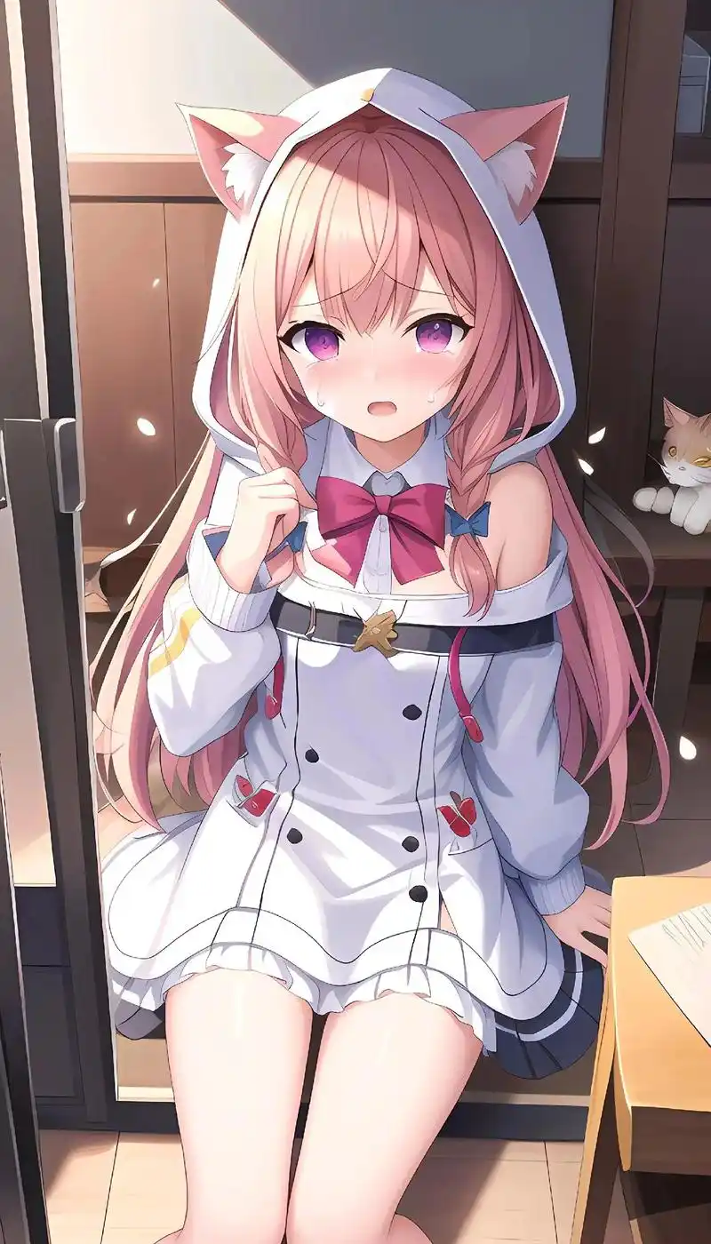 兽耳少女二次元壁纸