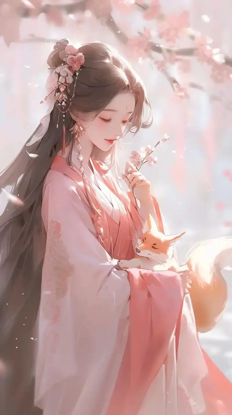 小说女主角#古风 #动漫美图 #治愈系 #手机墙纸 #图文扶 - 抖音