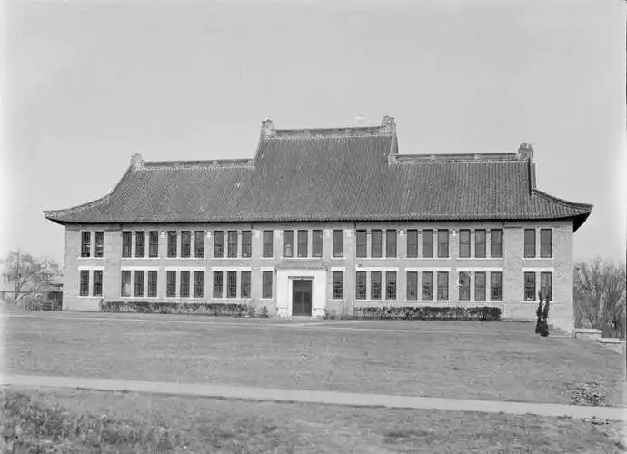 民国时期的南京大学照片,历史真实拍摄记录!