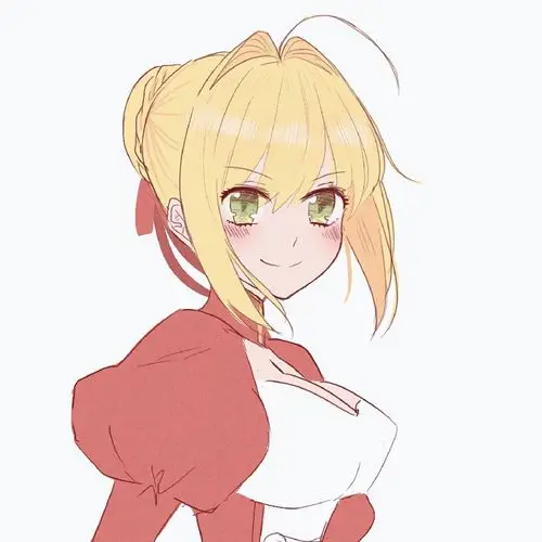 尼禄!开了个推特给自己画个头像