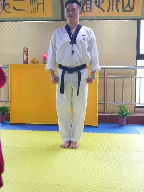 山成跆拳道的小勇士