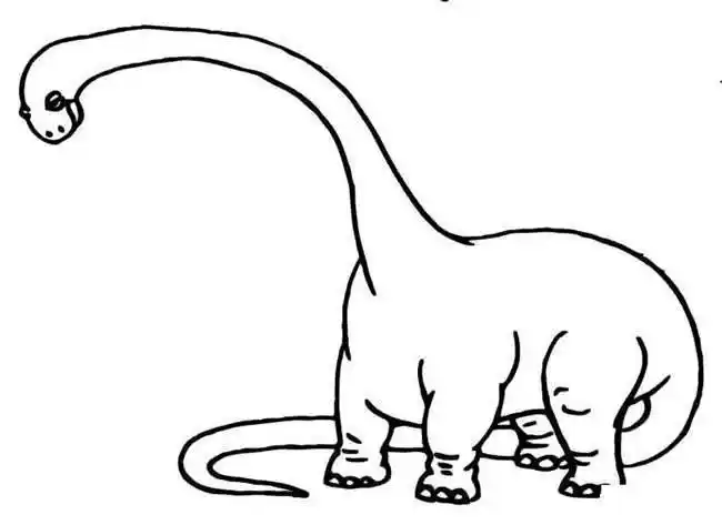 恐龙简笔画全集 简笔画图片大全-蒲城教育文学网