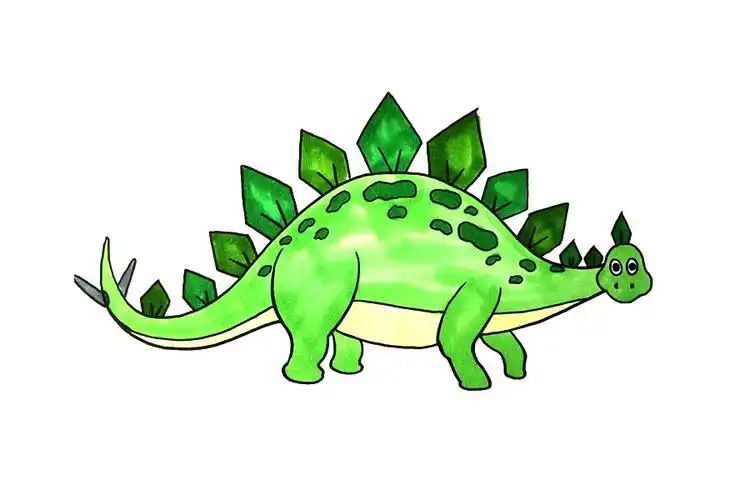 剑龙简笔画画法详解