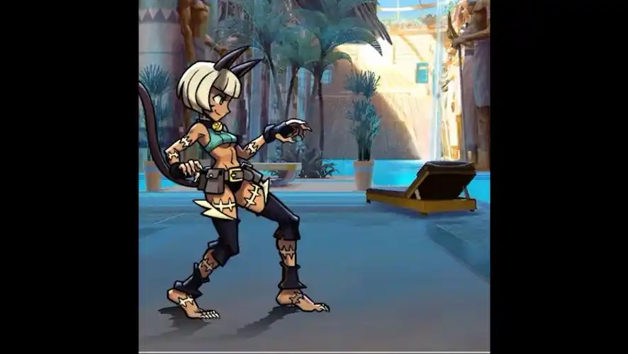 骷髅女孩,幸运猫女