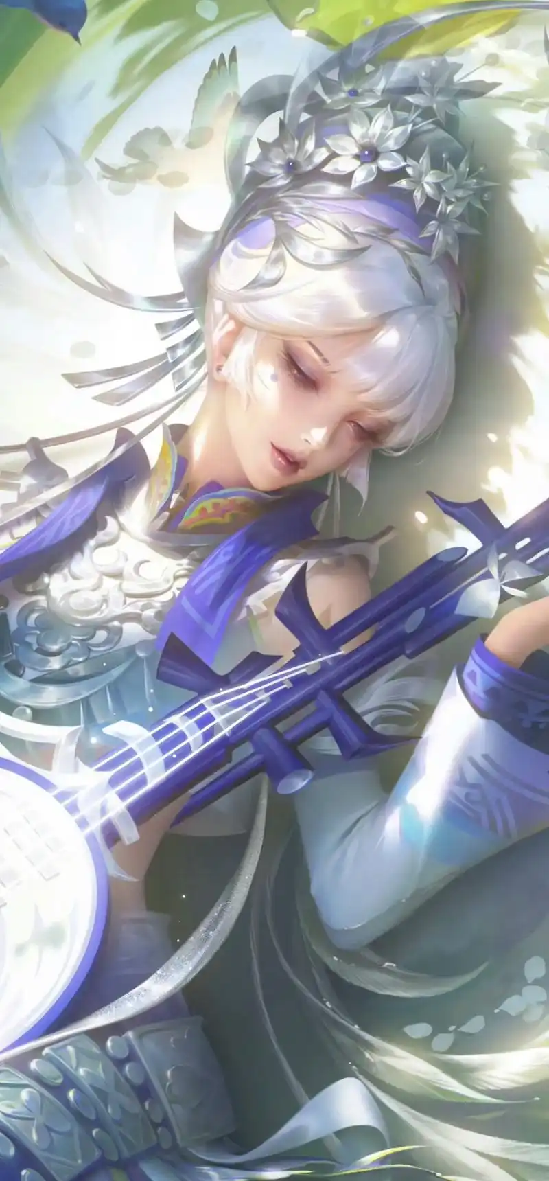 杨玉环新皮肤#杨玉环银翎 - 抖音