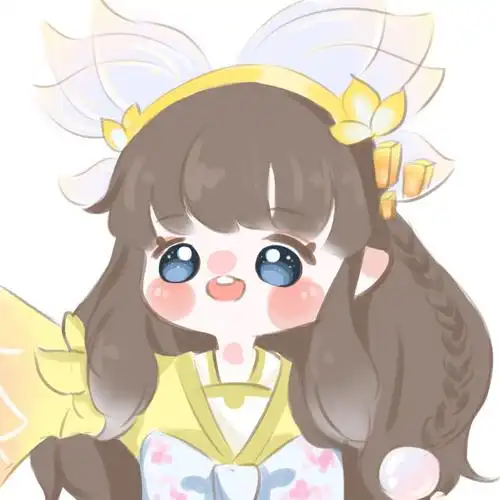 王者荣耀娜可露露晚萤头像q版可爱画师月白不是白呀w