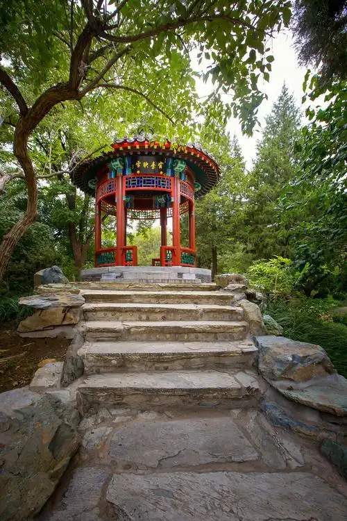 窑台映雪陶然亭公园北京