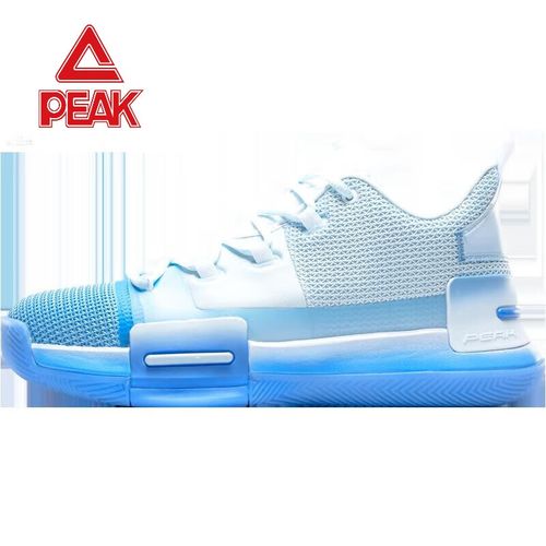 匹克态极闪现1代篮球鞋男鞋夏季实战球鞋低帮透气运动鞋 天空兰 39