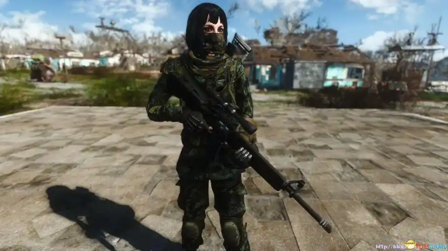 辐射4 服装mod 反恐精英mod 特种部队作战制服mod