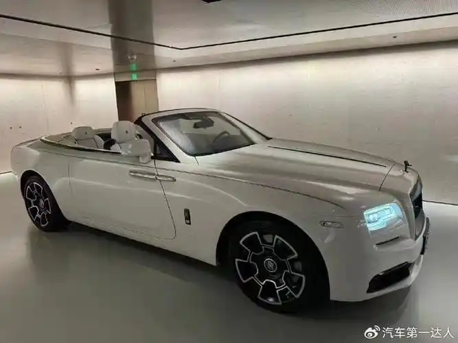 停产车型,精美敞篷跑车,劳斯莱斯曜影bb熊猫版|劳斯莱斯|熊猫|曜影