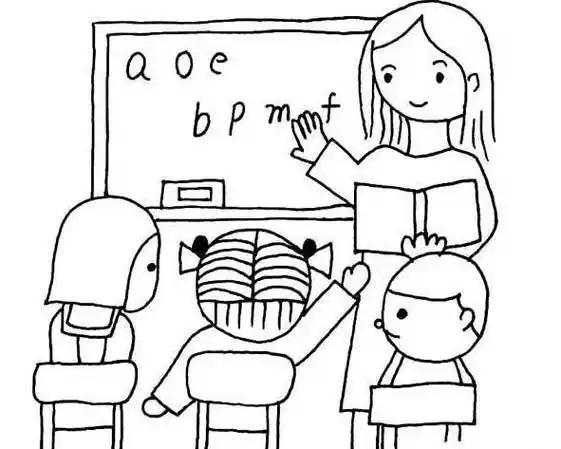 教师简笔画 教师简笔画简单又漂亮