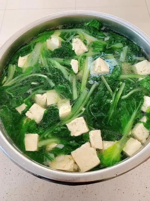 小白菜豆腐汤-孙健