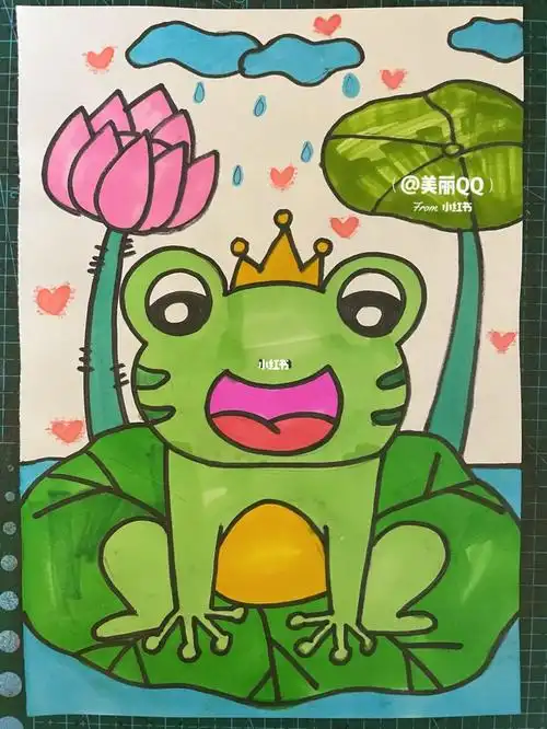 每日一画青蛙王子