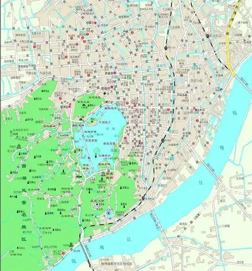 浙江杭州地图_浙江地图_高清版_下载-政区地图