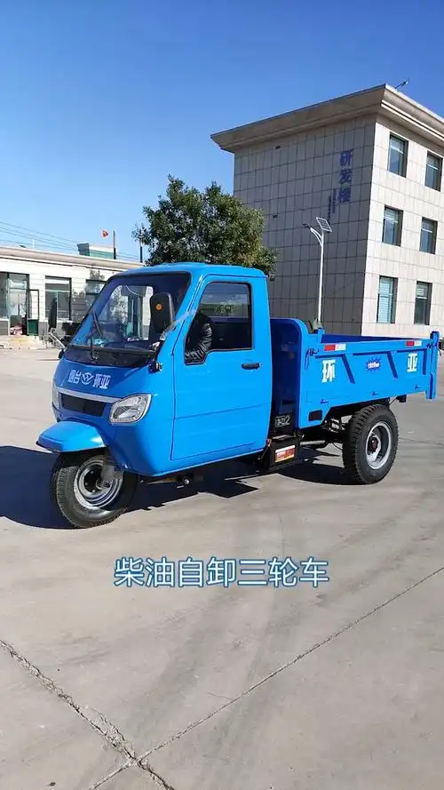 柴油自卸三轮车,多马力选择,支持定制#三轮车#工程机械#三马子#农用车