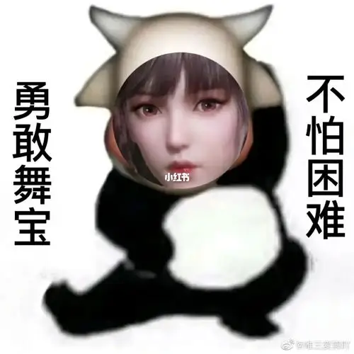 勇敢八怪   不怕困难(表情包)_小舞_表情包_斗罗大陆_星空_琉璃_素材