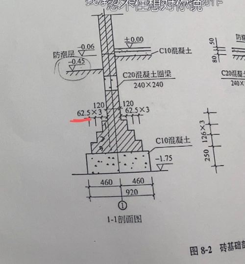 求助v砖基础的大放脚的量问题