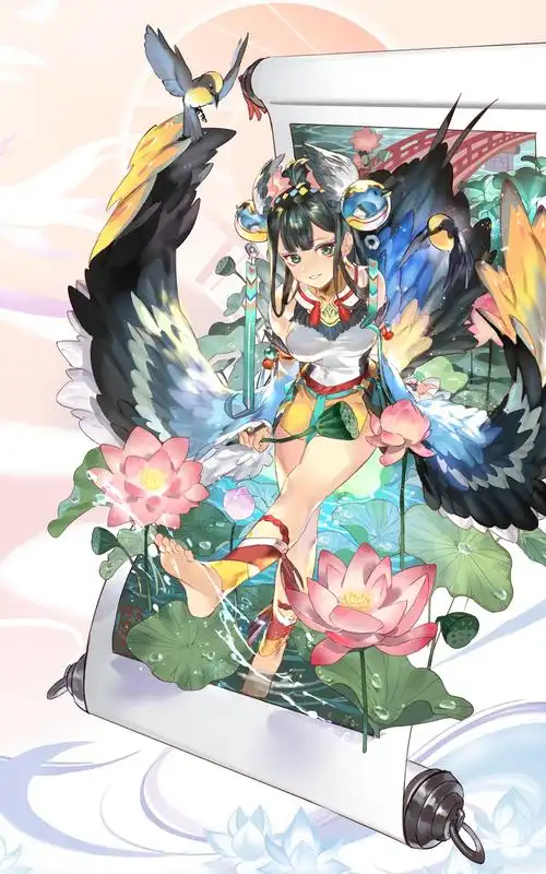 阴阳师花鸟卷美图壁纸